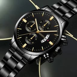New Fashion Mens Sports Watches Luxury Calendar Quartz Wristwatch Business Watches Man Clock Relogio Masculino Reloj Hombre