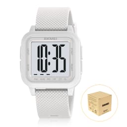 SKMEI 2691 Men's Sports Digital Watches 50M Waterproof Fashion Electronic Wristwatch Women Clock EL Light Week Date Display