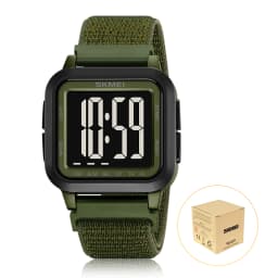 SKMEI 2691 Men's Sports Digital Watches 50M Waterproof Fashion Electronic Wristwatch Women Clock EL Light Week Date Display