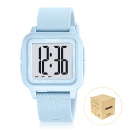SKMEI 2691 Men's Sports Digital Watches 50M Waterproof Fashion Electronic Wristwatch Women Clock EL Light Week Date Display