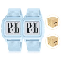 SKMEI 2691 Men's Sports Digital Watches 50M Waterproof Fashion Electronic Wristwatch Women Clock EL Light Week Date Display