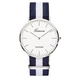 New Luxury Brand Women's Watches Ultra-thin Simple Nylon Strap Quartz Watches for Woman Fashion Casual Couples Watch Clock Gift