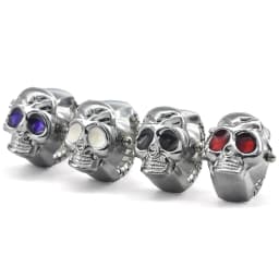 Creative Skull Selling Personality Quartz Ring Watch Alloy Circular Dial Unisex Christmas Gift Fun Watch
