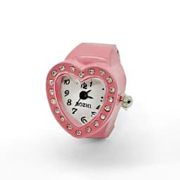 Temperament Women Love Lovers Finger Watch Small Cute Small Dial Flash Diamond Fashion Watch