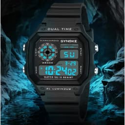 SYNOKE Couple watches Digital Watches Men Sports Luminous Chronograph Waterproof Male Electronic Wrist Watches Relogio Masculino