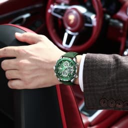 POEDAGAR Fashion Men Wristwatch Week Date Digital LED Quartz Man Clock Alarm Dual Time Display Electronic Luminous Men's Watches
