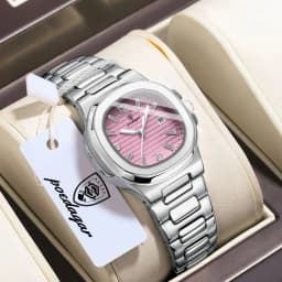 POEDAGAR Square Couple Wristwatch Luminous Waterproof Date Love Watch High Quality Luxury Women's Quartz Watches for girlfriend