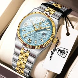 POEDAGAR Fashion Brand Women's Watch Stainless Steel Date Watches For Woman Luminous Waterproof Quartz Luxury Ladies Watch Reloj