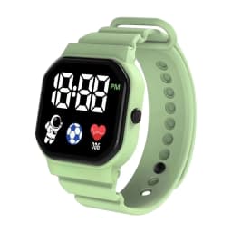 Led Children's Watch Sport Digital Watches Spaceman Silicone Strap Cute Electronic Wristwatch for Boys Girls Students Gift 손목시계