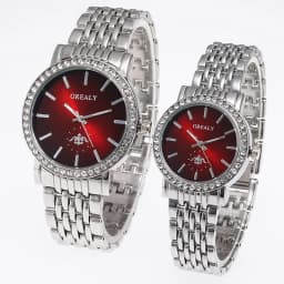 Quartz Couple Watches Ladies Fashion Trend Casual Bracelet Watches Casual Gold Wristwatch Pair