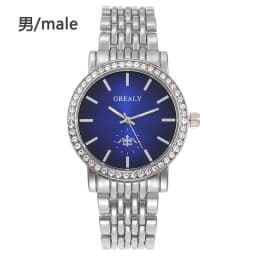 Quartz Couple Watches Ladies Fashion Trend Casual Bracelet Watches Casual Gold Wristwatch Pair