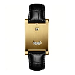 Square Brand Genuine Watch Men's Retro 2026 New Style Light Luxury Gift High Quality Trend Fashion Gold Simple Quartz Watch