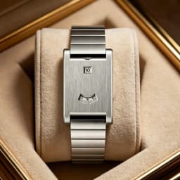 Square Brand Genuine Watch Men's Retro 2026 New Style Light Luxury Gift High Quality Trend Fashion Gold Simple Quartz Watch