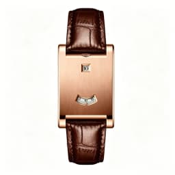 Square Brand Genuine Watch Men's Retro 2026 New Style Light Luxury Gift High Quality Trend Fashion Gold Simple Quartz Watch
