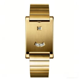Square Brand Genuine Watch Men's Retro 2026 New Style Light Luxury Gift High Quality Trend Fashion Gold Simple Quartz Watch