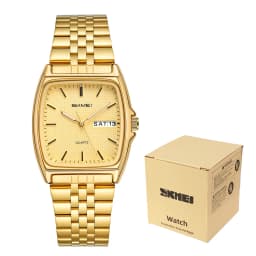 SKMEI 2628 Men's Quartz Wristwatch 30M Waterproof Luxury Women Watch Fashion Casual Clock Business Unisex Chrono Date Display