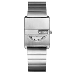 Luxury Chronograph Watch Men Women Quartz Sport Stainless Steel Multifunction Wristwatch Waterproof Business Silver Fashion