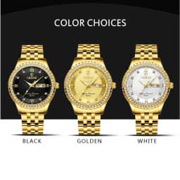 CHENXI Golden Quartz Watch Men Top Luxury Wristwatch Waterproof Golden Male Wrist Watch Man Full Steel Clock relogio masculino