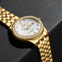 CHENXI Golden Quartz Watch Men Top Luxury Wristwatch Waterproof Golden Male Wrist Watch Man Full Steel Clock relogio masculino
