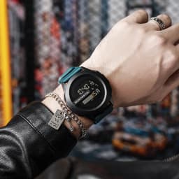 NEW Men's Sport Watches Fashion Sports LED Digital Clock Multi-Functional Rubber Fitness Athlete Timekeeping Electronic Watch