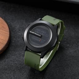 NEW Men's Sport Watches Fashion Sports LED Digital Clock Multi-Functional Rubber Fitness Athlete Timekeeping Electronic Watch