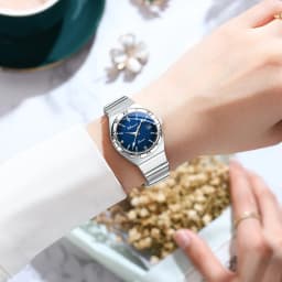 CHENXI Quartz Couple Watch Rhinestone Stainless Steel Watch Luxury Brand Brief Lovers Waterproof Watch Women's Watches