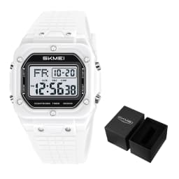 SKMEI 2683 Original Unisex Digital Wristwatch 5Bar Waterproof Women Men Sports Watches EL Backlight Clock Stopwatch Alarm Date