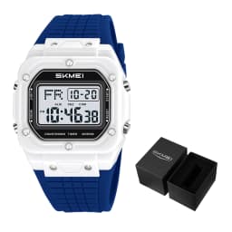 SKMEI 2683 Original Unisex Digital Wristwatch 5Bar Waterproof Women Men Sports Watches EL Backlight Clock Stopwatch Alarm Date
