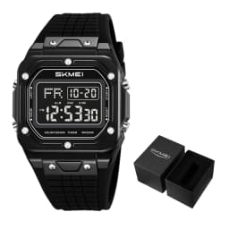SKMEI 2683 Original Unisex Digital Wristwatch 5Bar Waterproof Women Men Sports Watches EL Backlight Clock Stopwatch Alarm Date
