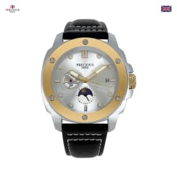 Fashion Casual PRECIUOS DUKE UK Brand Precious Wristwatch Classic Leather Strap Elegant Quartz Watch