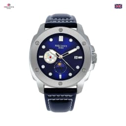 Fashion Casual PRECIUOS DUKE UK Brand Precious Wristwatch Classic Leather Strap Elegant Quartz Watch