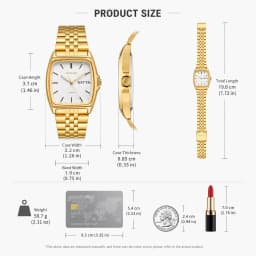 SKMEI 2628 Couple's Quartz Wristwatches 30M Waterproof Men Women Retro Watch Business Unisex Vintage Clock Date Time Chronograph