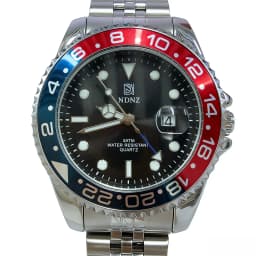 NDNZ New Business Casual Stainless Steel Waterproof Quartz Couple Watch with Date Function Wear-resistant for Men and Lovers