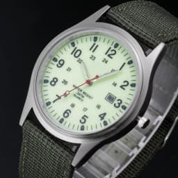 Men Quartz Wristwatch Brown Leather Strap Luminous Marker Date Function 30M Waterproof Casual Business Sport Gift Clock