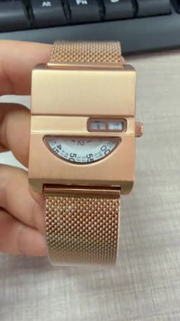 Gold Watch for Couple Luxury Women/Men Wristwatch Waterproof Golden Clock Quartz Fashion Men Ladies Watch with Mesh Strap