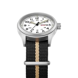 TPW 2026 Luminous 38mm Couple Wrist Watch Arabic Numeral Easy Read Fabric Strap 24hr Date Day Quartz Field Watch