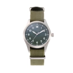 Nylon Strap Men's Watch Deep Waterproof Business Dress Outdoor Casual Men's and Women's Wrist Sapphire Lenses VH31Movement Watch