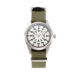 Nylon Strap Men's Watch Deep Waterproof Business Dress Outdoor Casual Men's and Women's Wrist Sapphire Lenses VH31Movement Watch