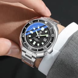1#QINGXIYA Brand New Fashion Design Date Quartz Watch for Men Stainless Steel Waterproof Luminous Mens Watches Relogio Masculino