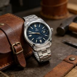 &Luminous Couple Watch Stainless Steel Waterproof Japanese Movement Date Display Luxury Wristwatch