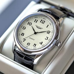 Top Brand Man Wristwatch Luxury Business Waterproof Men Watch For Men Quartz Clock Leather Men's Watches reloj+Box Men's Gift