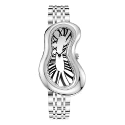 New Y2K Fashion Creative Men Women Soft Melting Watch Luxury for Couple Irregular Shape Dial Unique Design Quartz Watch Reloj