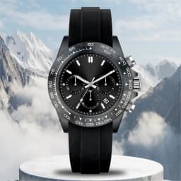 Men's Quartz Watch, Plastic Transparent Men's Watch, Multi-Function Timing, Waterproof, Luminescent Wristwatch