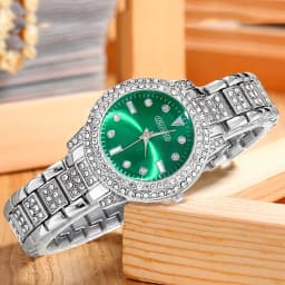 [ Fashion Women Watches Set ] 2pcs Quartz Wristwatches | Luxury Watch Set | Elegant Watch | Fashion Accessory | Women Gift