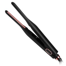 2 in 1 Mini Hair Straightener and Curler 3/10 Inch Small Flat Iron Hair Straightening Styler Pencil Flat Iron for Short Hair