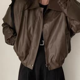 Korean Style Fleece Lined PU Leather Jacket Women's Loose Thickened Short Coat Autumn Winter New Arrival Small Size Top