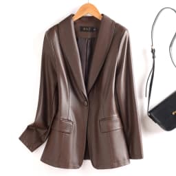 Slim Fit Short Leather Jacket Women's Genuine Sheepskin Korean Style Fashionable Outerwear Coat Commute Style Long Sleeve