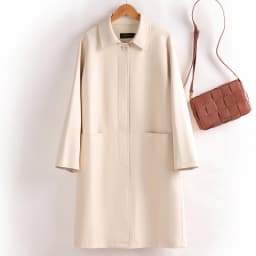 Leather Windbreaker Coat Women's Mid-Length 2026 Autumn New Loose Slimming Casual Sheepskin Coat Outerwear