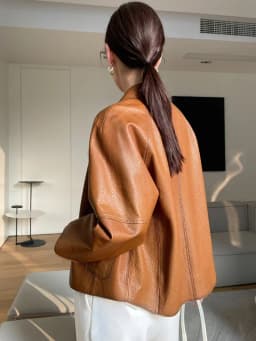 High-end Simple Natural Sheepskin Coats for Women 2026 New Trend Casual Single-breasted Lychee Texture Genuine Leather Jacket