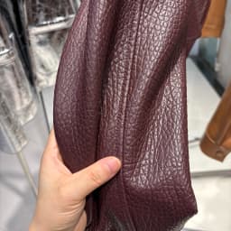 YOLOAgain Oversized Suede Leather Cropped Jacket Coat Women Drop-shoulder Dark Brown Genuine Leather Jacket Coat 2025 Autumn